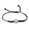 Pulseras Esféricas Seleccionadas, Trenzado de Parche de Béisbol Simple, Estilo Deportivo Popular, Estilo Fresco y Dulce, Joyería de Alto Valor al por Mayor