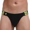 Ropa interior masculina nueva, tipo tanga, de tejido trenzado, de exportación europea y americana, de talle bajo, sin costuras, sexy y transpirable.