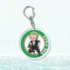 Merchandise de Anime One Piece Luffy Zoro Imperatriz Chaveiro Pingente Acrílico Fofo em Estoque