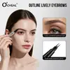 Nuevo producto transfronterizo: Lápiz de cejas de doble punta O'Qianya, impermeable, de larga duración, secado rápido, aspecto natural y a prueba de manchas para un efecto de cejas salvaje