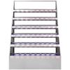 Soporte para Vasos de Acero Inoxidable Taller de Fábrica Estante de Almacenamiento Estante de Colocación Sala de Té 304/201 Taza Térmica Armario de Té
