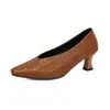 Elegantes Zapatos Mary Jane Versátiles de Boca Baja Estilo Francés, Planos Tejidos para Primavera y Otoño, Tallas Grandes 40-45, Zapatos de Exportación