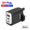 Popular Modelo Privado Transfronterizo 1U+2C Cabezal de Carga Multi-Puerto 12W Cargador de Alimentación para Pequeños Electrodomésticos Cargador Estándar Europeo, Americano y Británico