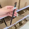 Pincel Sombra para Nariz Fino Leve Lã Sickle para Esfumar Asas do Nariz, Ponte do Nariz, Animal Hair Angulado Sickle Profissional, Macio