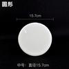 Arte de cerámica de meteorito acuático plato de porcelana blanca con forma plato decorativo de cerámica plato de porcelana pintura de porcelana de Jingdezhen pintura de color de esmalte cerámico