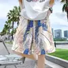 Shorts de Playa de Verano para Hombre, Bañador Delgado de Secado Rápido, Pantalones Cortos Holgados Estampados de Moda, Pantalones Casuales de Cinco Puntos