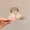 Pinza para el pelo de estrella con garra y estampado de leopardo estilo retro, dulce y fresca, para recogidos, pinza de acetato de gato y tiburón, accesorio de pelo elegante en forma de corazón