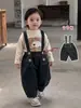 Abrigo Suéter Peludo Estilo Coreano para Niños Invierno Estilo Retro Infantil Rayas Estrella con Capucha Ropa Infantil Zhili de Huzhou
