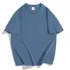 Camiseta Masculina de Verão 2026 com Gola Redonda, Manga Curta, Ombros Caídos, Caimento Solto, Resistente, Versátil, Roupa de Trabalho Personalizada, Uniforme de Equipe