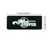 Suministro Transfronterizo Taifeng Sinper Velcro de Goma Suave Tira de Pecho Tigre de Asalto Etiqueta de PVC Insignia de Velcro