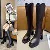 Botas Martin Estilo Britânico Retrô Temperamento Elegante 2026 Estilo Quente de Celebridade da Internet Versão Coreana Respirável Para Pessoas Baixas Aumenta Altura Botas Femininas