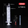 Jeringa Veterinaria Desechable Estéril Empaquetada Individualmente Industrial para Dispensación, Infusión, Alimentación y Relleno de Tinta Jeringa de Plástico
