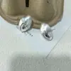 Pendientes de Tachuela Coreanos Simples Más Vendidos Pendientes Ovalados Geométricos Cepillados Pendientes de Lujo Ligero Pendientes Versátiles Colisión de Superficie Mate y Brillante