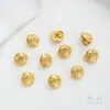 Cierres de collar al por mayor con fuerte retención de color, Oro de arena vietnamita, Botones de oro Zakiram, Cierres para pulsera Jifu Paz y Alegría