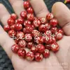 Cera de Abejas Roja Sangre de Pollo Cuentas Redondas Cuentas Sueltas Cera de Abejas Artificial 10mm Cuentas Antiguas Pulsera Accesorios de Joyería Cuentas Hechas a Mano