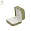 Caja de embalaje para joyería verde hierba de alta calidad de terciopelo Milán para anillo, colgante, pulsera, juego de pulsera, caja para collar, gran cantidad en stock