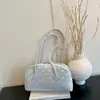Bolsa de almohada de estilo coreano nueva para el verano 2026 para mujer, nicho, lunares, bolso de hombro único, moderno, simple, elegante, bolso de axila