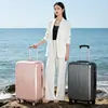 Maleta Ultra Ligera de Influencer para Mujer de 24 pulgadas Estilo Ins Carrito con Ruedas Universales Maleta de Viaje de Contraseña de Moda Maleta de Mano para Hombre 28
