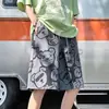 Pantalones Cortos Casuales de Seda de Hielo, Ligeros y Versátiles para el Verano, Pantalones de Cinco Puntos Holgados, Pantalones Cortos Deportivos Casuales de Moda