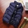 Comércio exterior transfronteiriço Colete masculino primavera, outono e inverno casaco engrossado cardigan solto plus size colete masculino casual colete colete