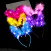 Diadema Brillante Letrero de Luz para Concierto Palo Fluorescente Accesorio Estrella Soporte Estrella Azul de Cinco Puntas Zhang Jie Mayday Estampado