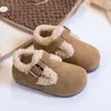 Zapatos de Algodón Birkenstock para Niños 2026 Nuevos de Invierno para Niñas con Plus de Terciopelo Cálidos Zapatos de Algodón para Niños Mocasines de Bebé con Plus de Terciopelo