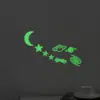 Decoraciones Personalizadas de Fábrica para Fiestas de Halloween Accesorios de Pared para Bares KTV Estrellas de Nave Espacial Navideñas Imanes Luminosos para Refrigerador