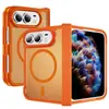 Adecuado para fundas de teléfono Apple Duo, fundas protectoras plegables Apple, fundas protectoras magnéticas con tacto de piel, fundas de teléfono Apple iPhone Duo