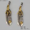 Hebilla de Cabeza de Cuerda 4mm Cuerda de Cuero Cola de Cuerda Colgante Corbata Bolo Accesorios para Corbata Bolo Cubo de Plata 925 Accesorios DIY Reloj de Pared