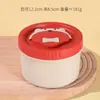 Lonchera Aislada de Acero Inoxidable 304 para Estudiantes, Práctica Lonchera Redonda, Apta para Microondas con Tapa, Tazón para Sopa, Recipiente para Alimentos, Fiambrera para Sopa