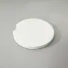 Embriones lisos en stock transferencia térmica UV a mapa LOGOTIPO posavasos de café posavasos pintados a mano para bricolaje suministro de fabricantes