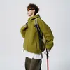 Chaqueta Softshell 2026 Marca de Alta Calidad de Moda Chaqueta con Capucha para Hombre Primavera Color Sólido Casual Exterior Abrigo de Pareja