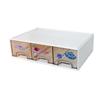 Caja de Almacenamiento para Papelería Escritorio Gran Capacidad Caja de Papelería para Estudiantes Caja de Almacenamiento con Compartimentos en Escritorio Tipo Cajón Estación de Trabajo Oficina