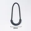 Tpu Moldeado por Inyección Cordón Tirador de Cremallera Colorido en Forma de U Accesorios de Cremallera Desmontables Accesorios para Ropa y Equipaje Cordón de Cremallera