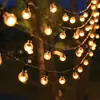 Luces de Bola de Burbujas LED Transfronterizas Luces de Atmósfera Coloridas para Jardín Exterior Luces de Decoración Navideña Luces de Cadena de Estrellas para Acampar