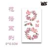 Explosiones Transfronterizas Artístico Fresco Flor Flor Tatuaje Pegatina Brazo Rosa Impermeable Duradero Tatuaje Pegatina