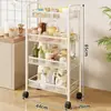 Carrinho de armazenamento pequeno, mesa lateral de sofá, cesta de armazenamento de lanches, prateleira móvel com vários níveis, organizador de brinquedos para sala de estar, cesta para itens diversos