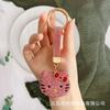 Llavero Colgante Nuevo Gato Kt Transfronterizo Colgante de Dibujos Animados Diamante de Arcilla Bolso Escolar Mochila Accesorios de Joyería Al por Mayor