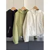 2026 Nuevo Estilo Sudadera con Cremallera Corta Chaqueta Corta Cardigan Deportivo Casual Chaqueta al por Mayor H18AW8218