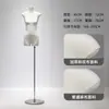 Maniquíes de Exhibición para Tienda de Ropa, Exhibidores de Ropa para Mujer, Accesorios para Escaparates, Cuerpo Plano, Muñeco de Pecho Plano, Maniquí de Medio Cuerpo, Muñeca Maniquí Estilo Coreano