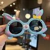 Orejas de Conejo Dulces Gafas de Sol Polarizadas para Niños Lindas para Salidas de Primavera Adorables Gafas de Sol de Princesa para Niños Conejito Pequeño Montura Suave Silicona
