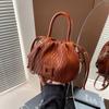 Bolso tipo cubo versátil de alta gama, Nueva moda Otoño 2026, Bolso cruzado de nicho moderno, Bolso de mano para mujer
