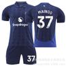 Camisa de futebol infantil do Manchester United 2425 para fora 7 Mount 10 Rashford 18 Casemiro 17 Garnacho
