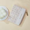 Cartera de mujer estilo coreano Ins Cartera de mujer estilo coreano estilo Chanel Cartera de mujer estudiante de gran capacidad de color sólido simple
