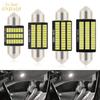 Luz de leitura LED para carro ponta dupla 3014 31MM 36MM 39MM 41MM luz de teto de alto brilho Não polaridade