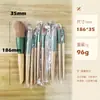 10 piezas de brochas de maquillaje de rosa verde para rubor, polvo, sombra de ojos, herramientas de belleza para principiantes