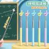 Puntero ajustable de acero inoxidable con agarre mate antideslizante, diseñado para la educación infantil, libros ilustrados y actividades de señalamiento interactivas en jardines de infancia.