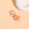 Directo de fábrica purpurina moteada corrugado estrella de cinco puntas DIY accesorios de resina aretes pinza para el pelo material para funda de teléfono venta al por mayor