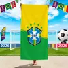 Toalla de Playa Copa Mundial 2026, Usa, Canadá y México Equipo de Fútbol Microfibra Secado Rápido Absorbente Toalla de Baño, Toalla Deportiva