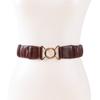 Cinto Elástico de Alta Elasticidade da Moda para Mulheres com Suéter, Faixa de Cintura Larga Elegante, Cinto Versátil, Faixa de Cintura Tendência